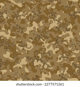 Autumn Repeated Abstract Graphic Camouflage. Camouflage Desert Desert Seamless Monochrome Vector Art. Brown Camouflage Seamless Pattern. Green Repeated Modern Graphic Pattern. Camoflage