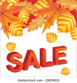 autumn sale background