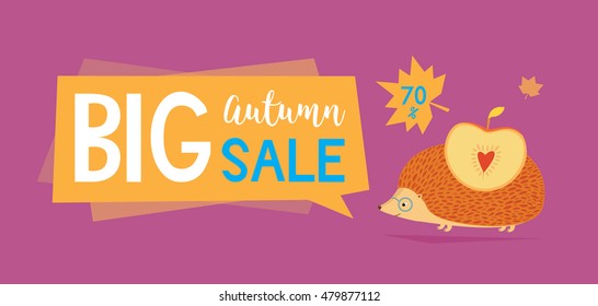 Autumn sale background