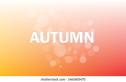 Autumn sale background layout decorate with leaves for shopping sale or promo poster and frame leaflet or web banner.Vector illustration template