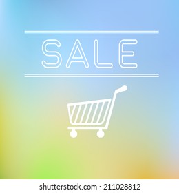 Autumn Sale beautiful poster