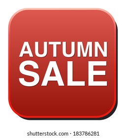 Autumn sale button