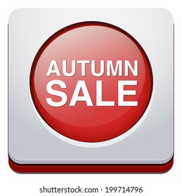 Autumn sale button