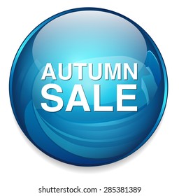 Autumn sale button