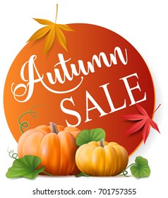 autumn sale button