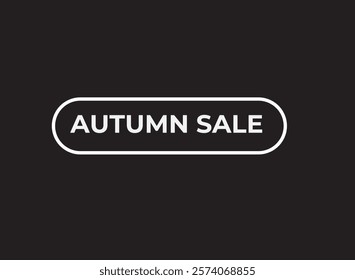 autumn sale, clock, button, Application, Button, Background, vector, banner template, website, design,

