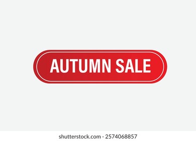 autumn sale, clock, button, Application, Button, Background, vector, banner template, website, design,
