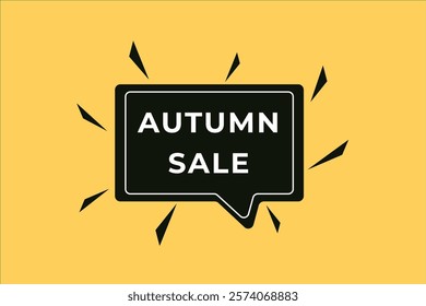 autumn sale, clock, button, Application, Button, Background, vector, banner template, website, design,

