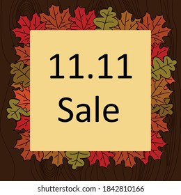 autumn sale on November 11