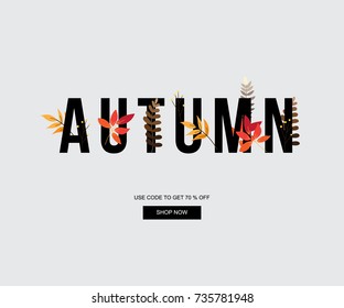 Autumn Sale promotion