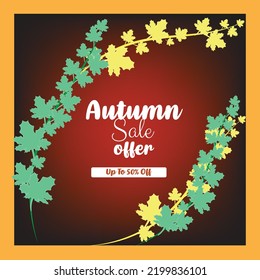 Autumn Sale Social Media Post 