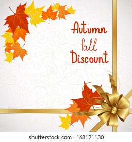 Autumn sales and discounts