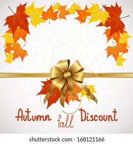 Autumn sales and discounts