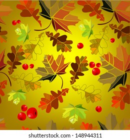 autumn seamless background