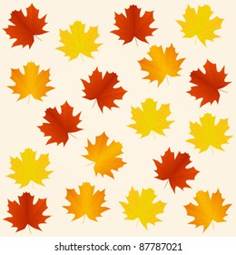 autumn seamless background
