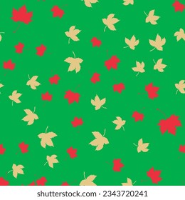 Autumn seamless background for fabric, paper and WEB 3