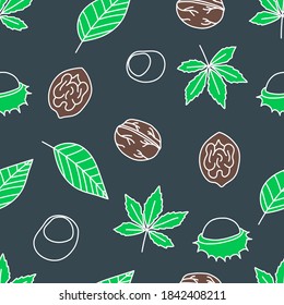 El fondo del otoño es fluido, multicolor, eps