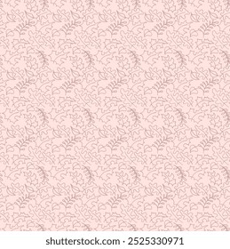 Autumn seamless natural pattern of exotic leaves. Vector floral background. Falling leaf seamless background with Oak. Maple, chestnut, linden, aspen walnut and rowan foliage in cartoon style.