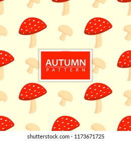 Autumn seamless pattern