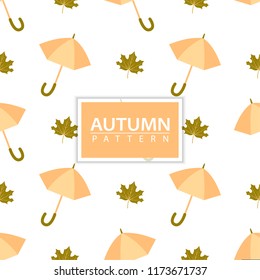 Autumn seamless pattern