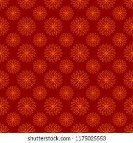 Autumn seamless pattern