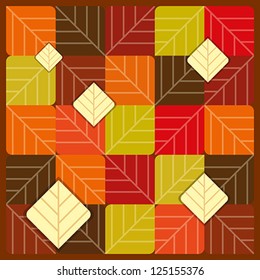 Autumn seamless pattern