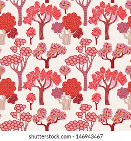 Autumn seamless pattern