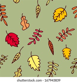 autumn seamless pattern