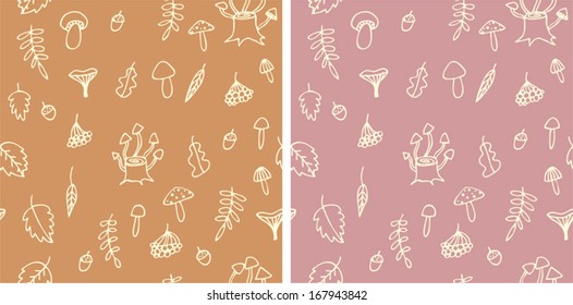 autumn seamless pattern