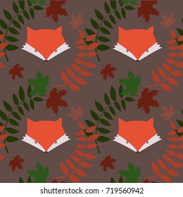 Autumn seamless pattern