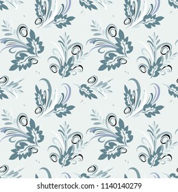 Autumn  seamless pattern background