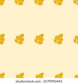 Autumn seamless pattern background. Autumn illustration pattern. Autumn background. Perfect for fashion clothes, shirt, fabrics, textiles, wallpaper, decor, illustration, print, packaging. 