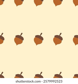Autumn seamless pattern background. Autumn illustration pattern. Autumn background. Perfect for fashion clothes, shirt, fabrics, textiles, wallpaper, decor, illustration, print, packaging. 