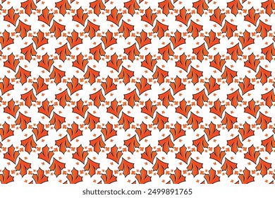 Autumn seamless pattern background. Seamless pattern background with autumn leaf 