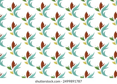 Autumn seamless pattern background. Seamless pattern background with autumn leaf 