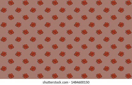 Autumn Seamless Pattern background - Vector Illustration