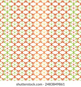 
autumn seamless pattern cog and star expand shape fall shades color, illustrations vector