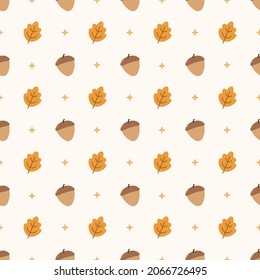 autumn seamless pattern vector background