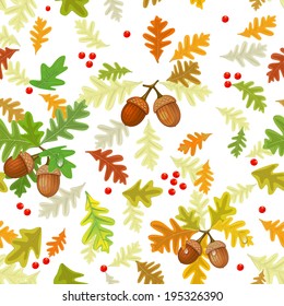 Autumn seamless texture
