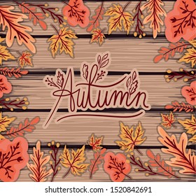 Autumn Season Design ,vector illustration