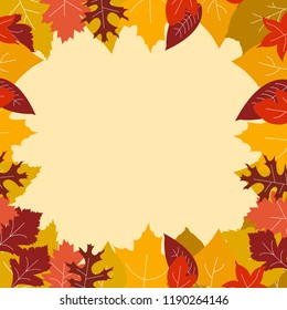 Autumn season design.Autumn banner.
