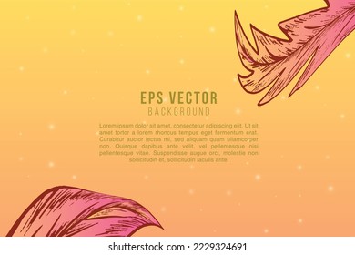 Vector EPS abstracto de fondo de forma otoño