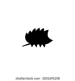 Vector de silueta otoñal. Artesanía de silueta.