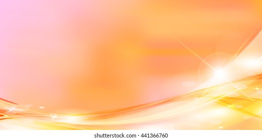 Autumn sky landscape background