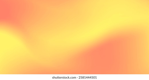 Autumn smooth orange colored gradient vector background