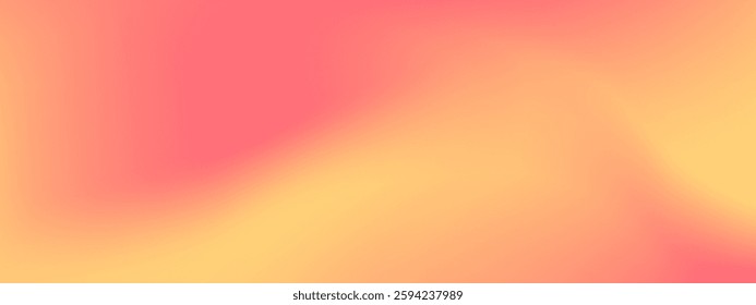 Autumn smooth orange colored gradient vector background