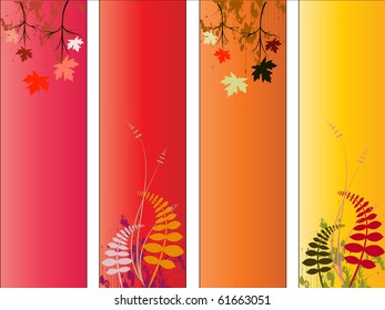 Autumn Spring Card Set