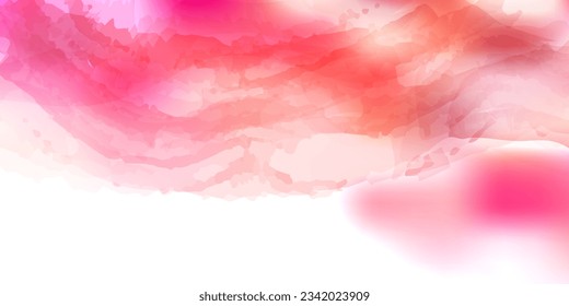 Autumn Spring Watercolor Japanese Pattern Background