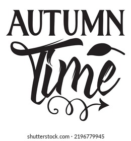 Autumn SVG T-Shirt Design Vector File.
