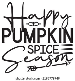 Autumn SVG T-Shirt Design Vector File.